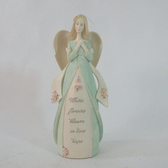 Lenox Angel of Faith Sentiment Collection 9" Resin Figurine - Picture 1 of 8